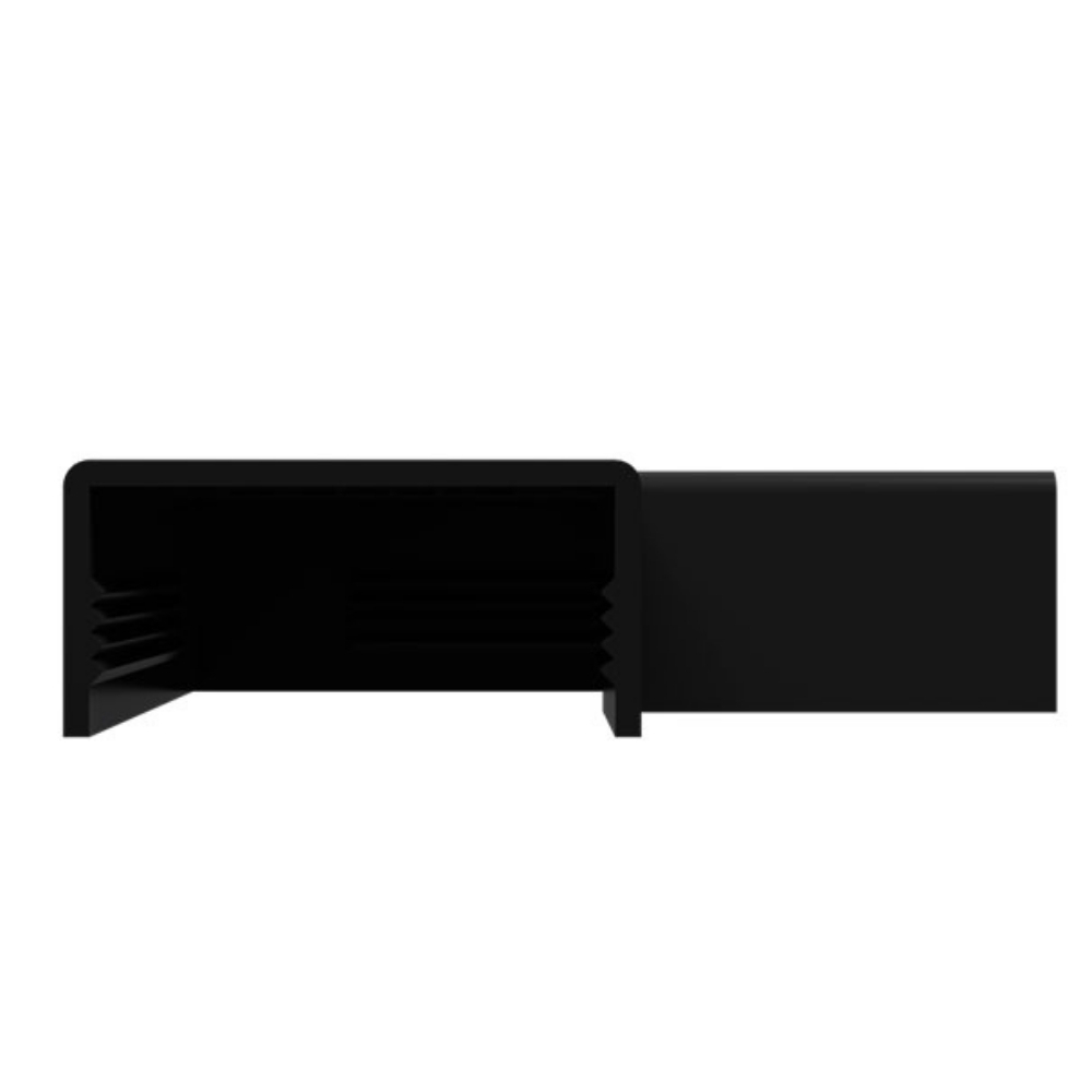 COTOVELO SISTEMA-X 90G 20X10MM PRETO INOVAPRO - ALUMBRA