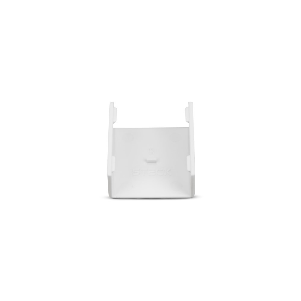 LUVA 20X10MM BRANCO PARA CANALETA CONDUTECK - STECK