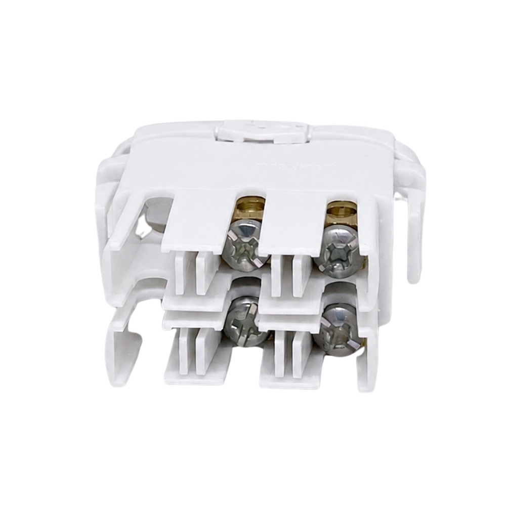 MODULO INTERRUPTOR BIPOLAR SIMPLES 10A 250V BRANCO GRACIA/MAXX - ALUMBRA