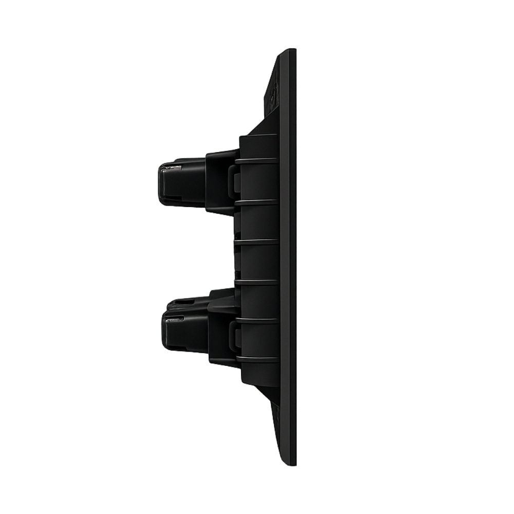 MODULO INTERRUPTOR SIMPLES 10A 250V PRETO GRACIA/MAXX - ALUMBRA