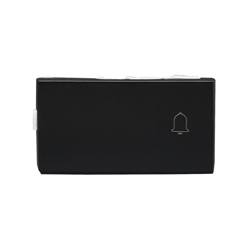 MODULO PULSADOR CAMPAINHA 10A 250V PRETO FOSCO INOVA PRO - ALUMBRA