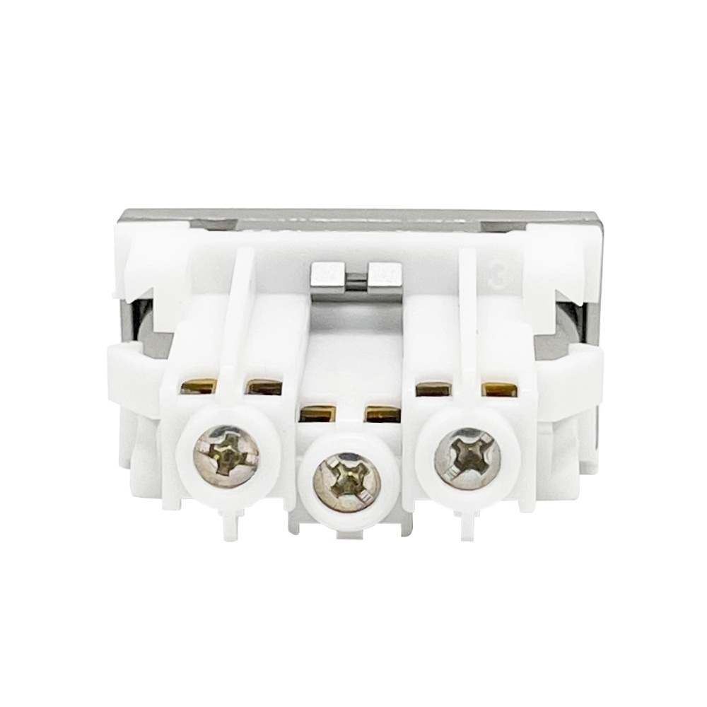 MODULO TOMADA 2 POLOS + TERRA 10A CLASS TITANIUM INOVA PRO - ALUMBRA