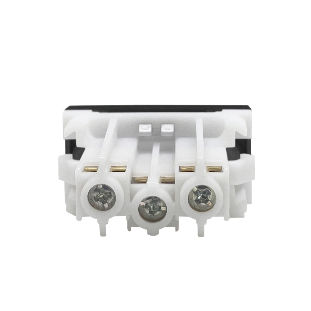 MODULO TOMADA 2 POLOS + TERRA 10A PRETO FOSCO INOVA PRO - ALUMBRA