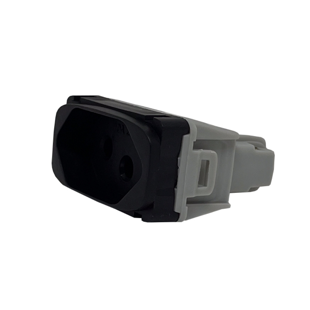 MODULO TOMADA 2 POLOS + TERRA 10A PRETO GRACIA/MAXX - ALUMBRA