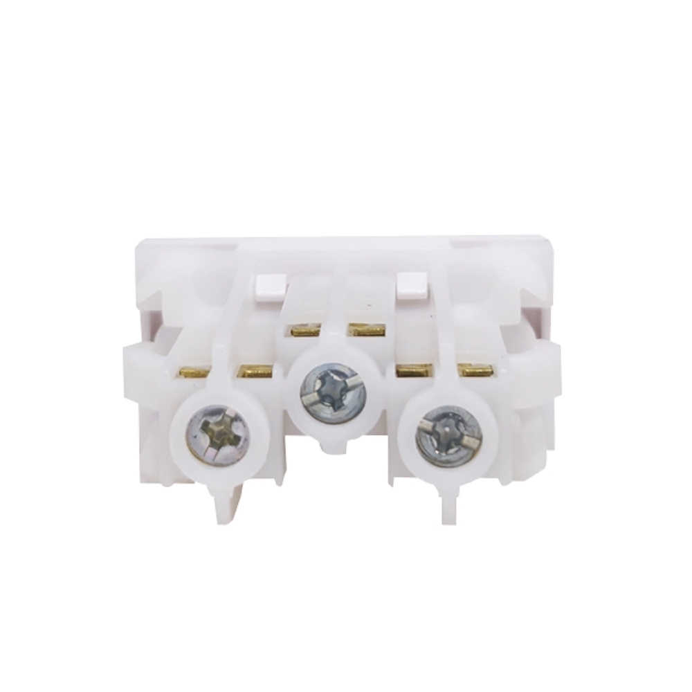 MODULO TOMADA 2 POLOS + TERRA 20A BRANCO INOVA PRO - ALUMBRA