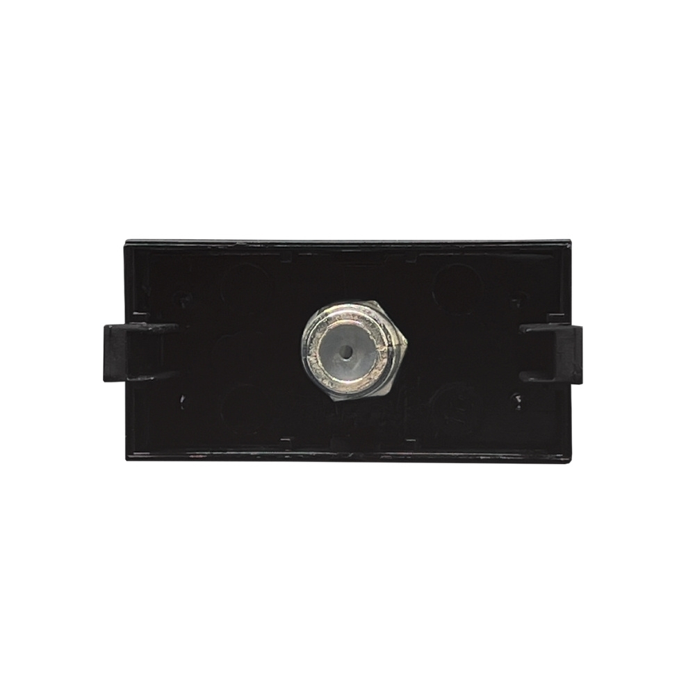 MODULO TOMADA ANTENA TV COAXIAL PRETO FOSCO INOVA PRO - ALUMBRA