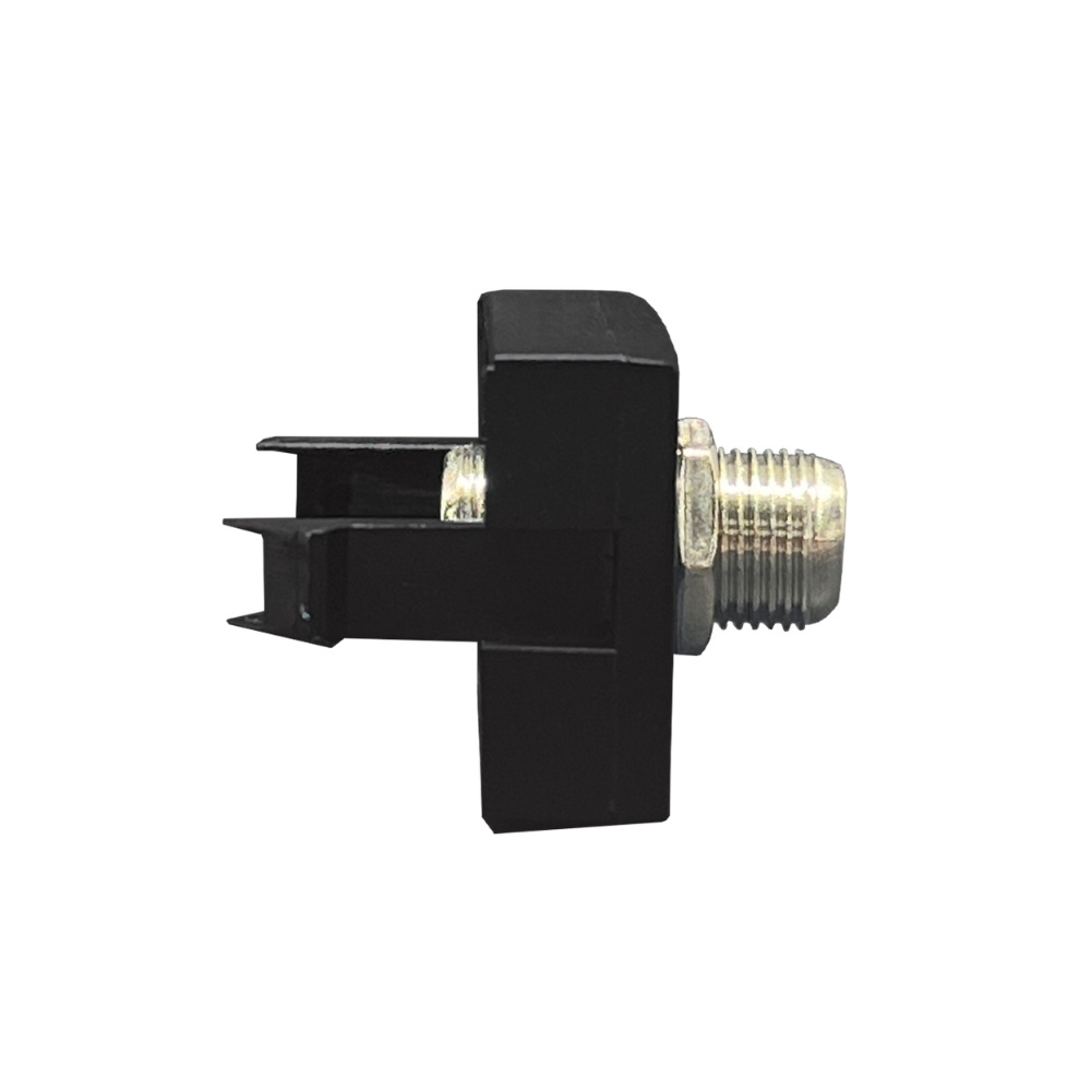 MODULO TOMADA ANTENA TV COAXIAL PRETO FOSCO INOVA PRO - ALUMBRA