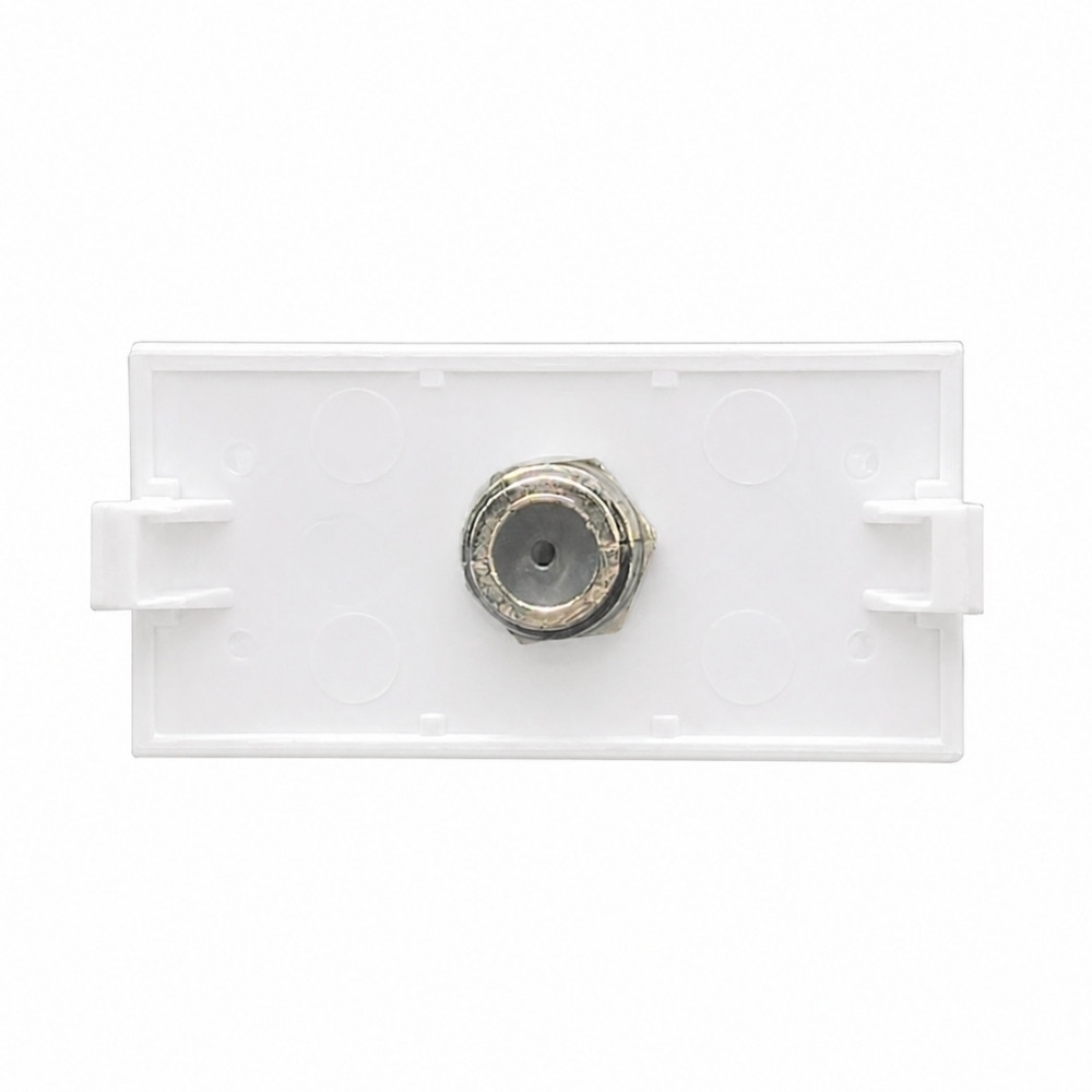 MODULO TOMADA COAXIAL BRANCO GRACIA/MAXX - ALUMBRA