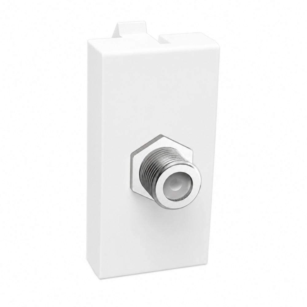 MODULO TOMADA COAXIAL BRANCO INOVA PRO - ALUMBRA