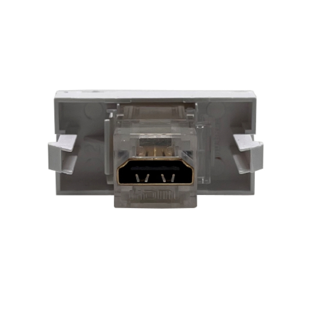 MODULO TOMADA HDMI BRANCO INOVA PRO - ALUMBRA