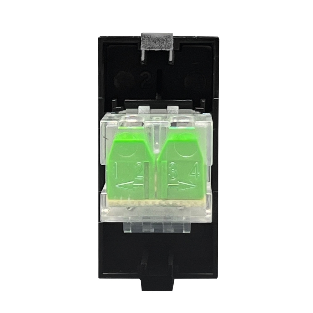 MODULO TOMADA RJ11 4V PRETO FOSCO INOVA PRO - ALUMBRA