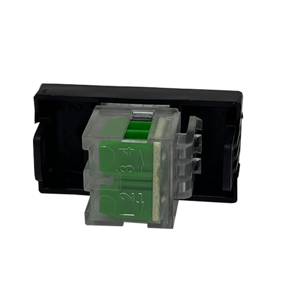 MODULO TOMADA RJ11 4V PRETO GRACIA/MAXX - ALUMBRA