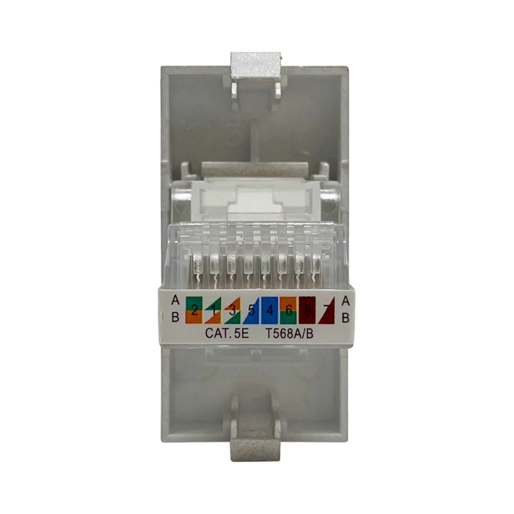MODULO TOMADA RJ45 CAT 5E CLASS TITANIUM INOVA PRO - ALUMBRA