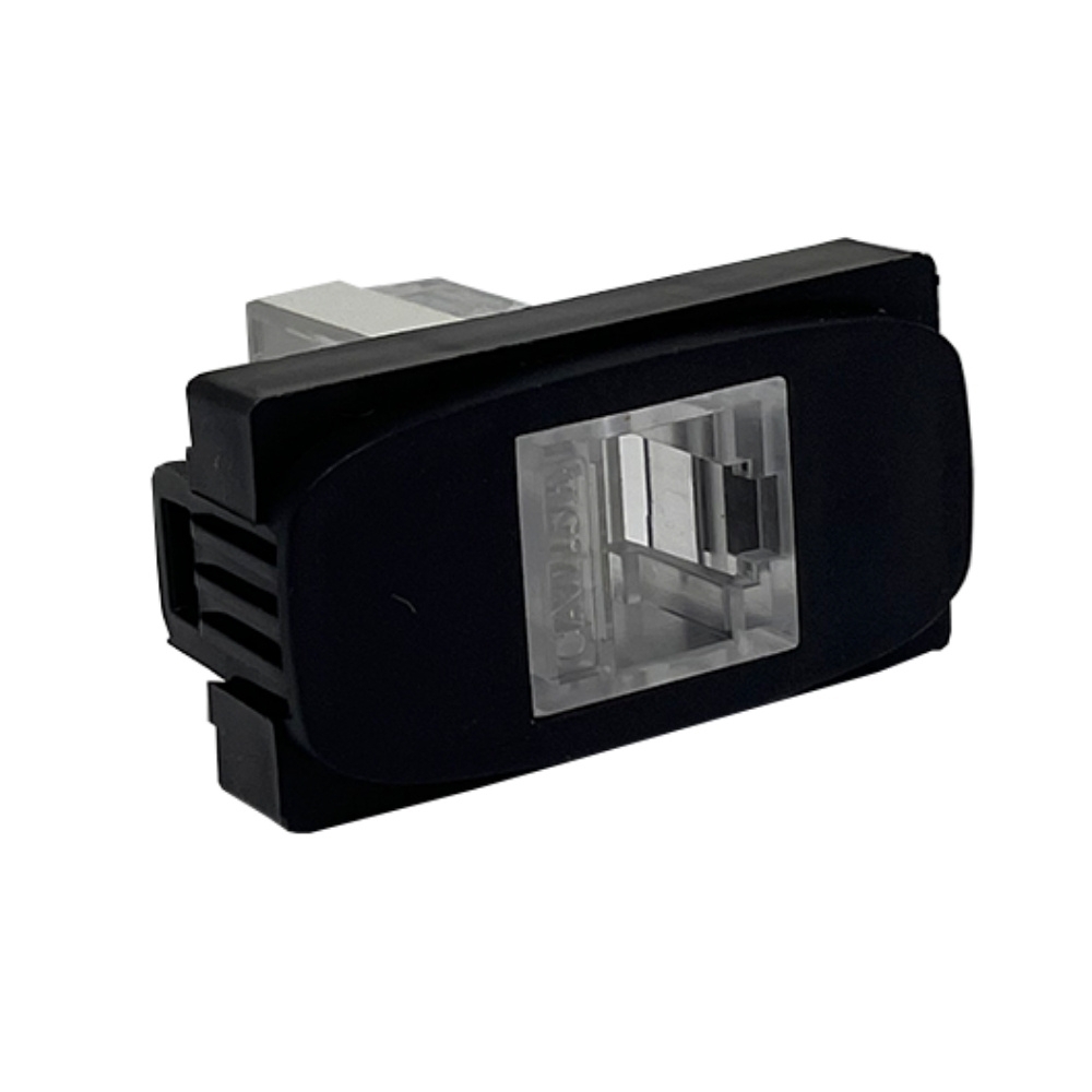 MODULO TOMADA RJ45 CAT 5E PRETO GRACIA/MAXX - ALUMBRA