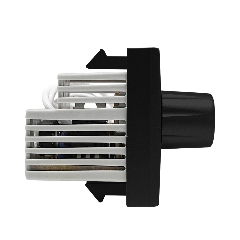 MODULO VARIADOR LUMINOSO 1 MODULO ROTATIVO BIVOLT 200/400W PRETO FOSCO INOVA PRO - ALUMBRA