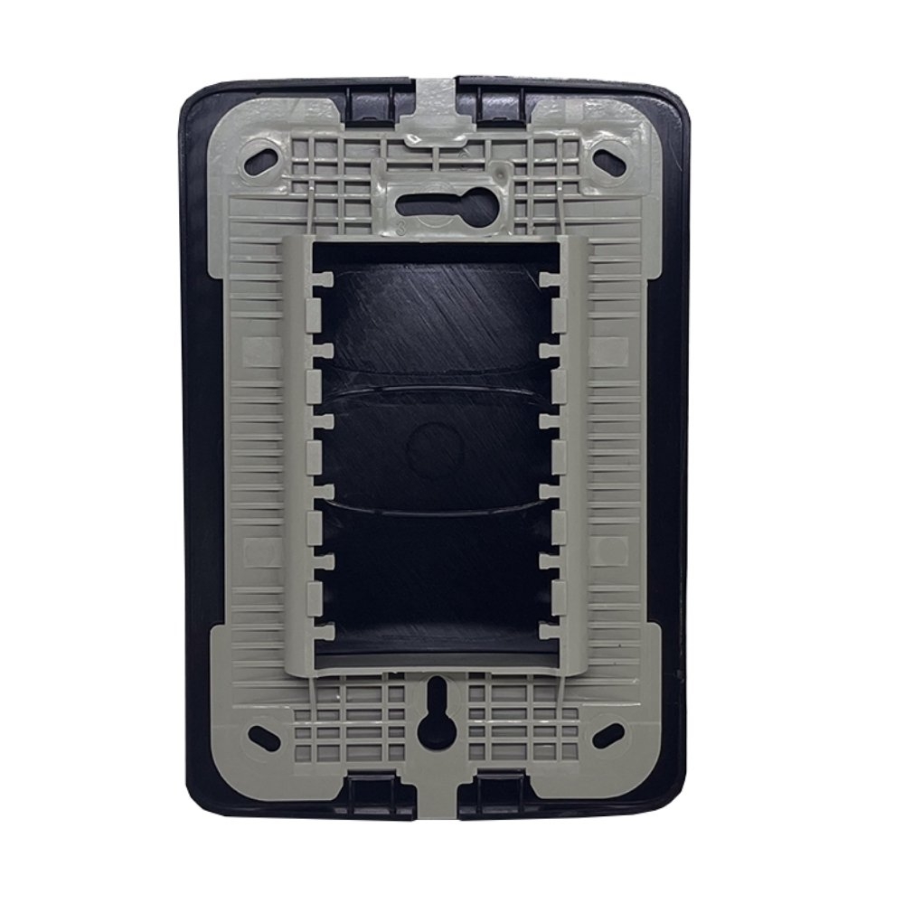 PLACA 4X2 CEGA COM SUPORTE PRETO GRACIA MAXX - ALUMBRA