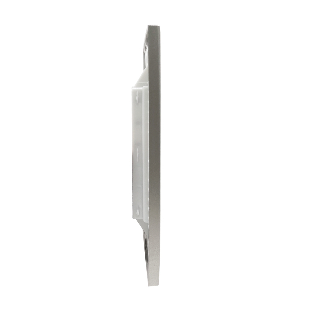 PLACA 4X2 CEGA COM SAIDA DE FIO E SUPORTE CLASS TITANIUM INOVA PRO - ALUMBRA