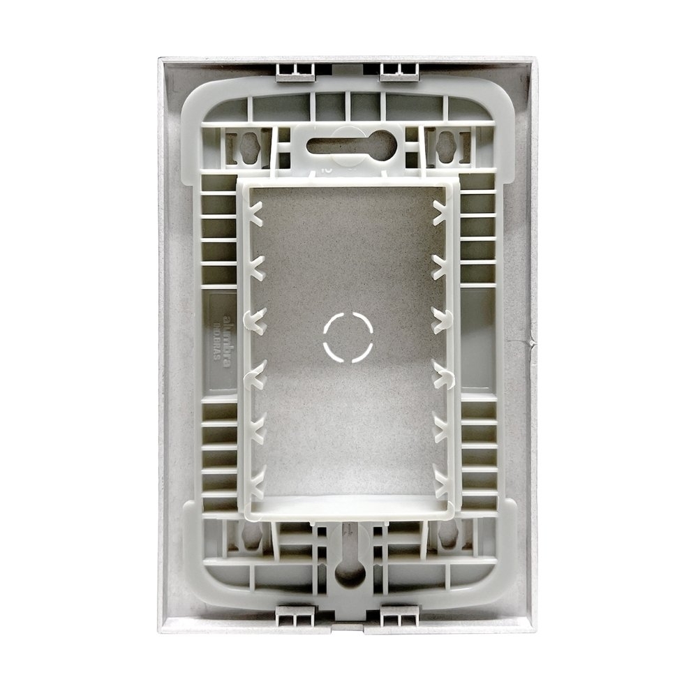 PLACA 4X2 CEGA/SAIDA FIO COM SUPPRTE INOVA PRO CLASS - ALUMBRA