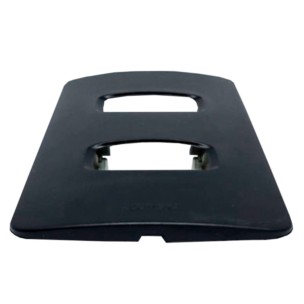 PLACA 4X2 PARA 2 POSTOS SEPARADOS COM SUPORTE PRETO GRACIA MAXX - ALUMBRA