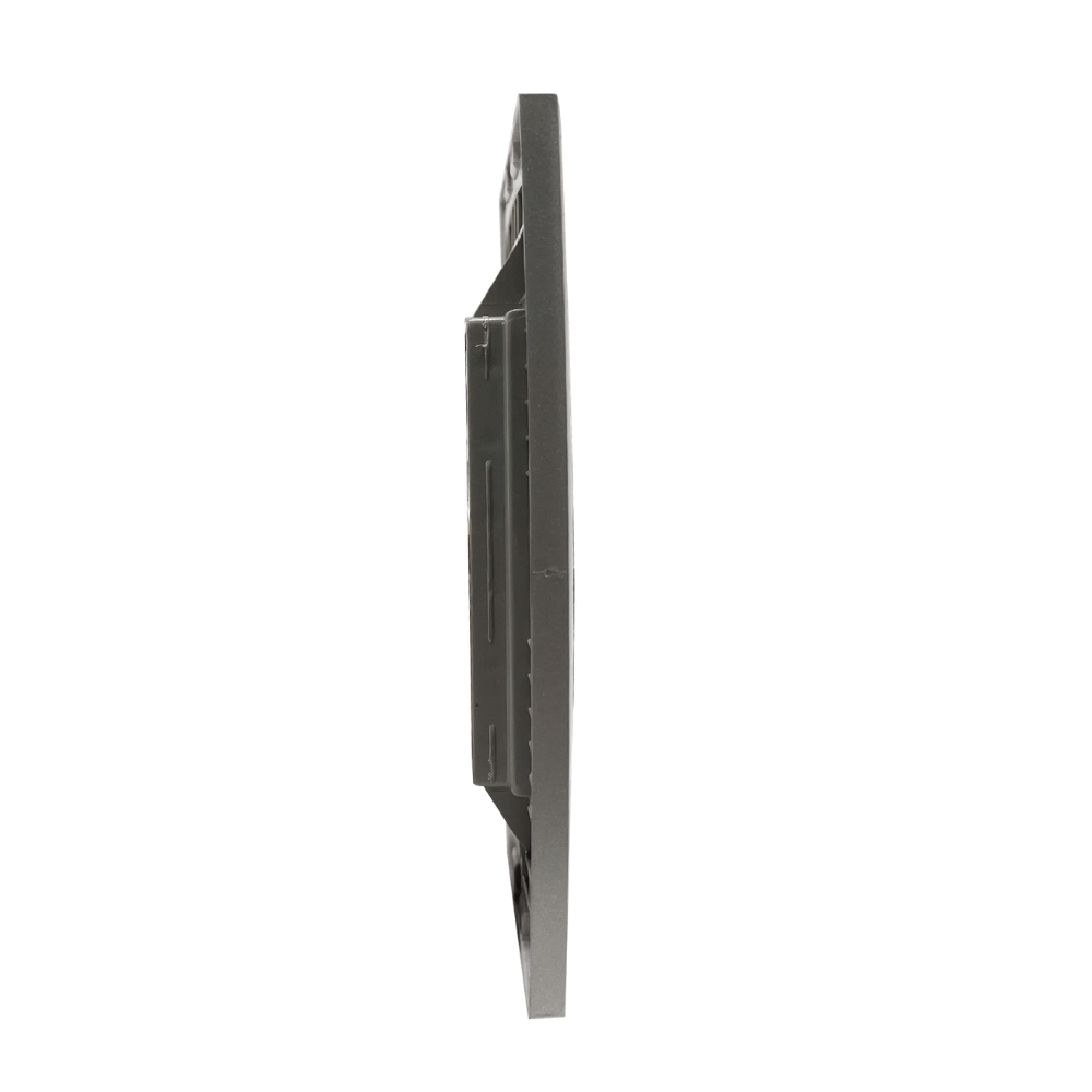 PLACA 4X2 PARA 3 POSTOS JUNTOS COM SUPORTE CLASS TITANIUM INOVA PRO - ALUMBRA
