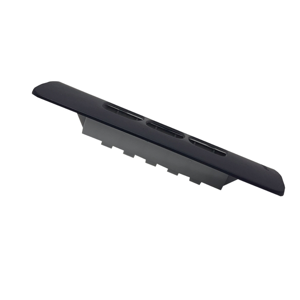PLACA 4X2 PARA 3 POSTOS SEPARADOS COM SUPORTE PRETO GRACIA MAXX - ALUMBRA
