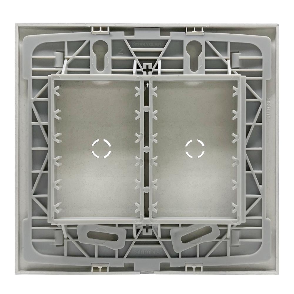 PLACA 4X4 CEGA/SAIDA FIO COM SUPORTE INOVA PRO CLASS - ALUMBRA