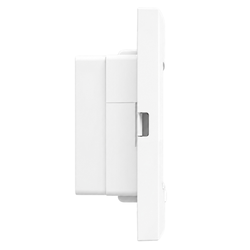 PLACA PARA  MOVEL 1 POSTO BRANCO COM SUPORTE INOVAPRO  - ALUMBRA