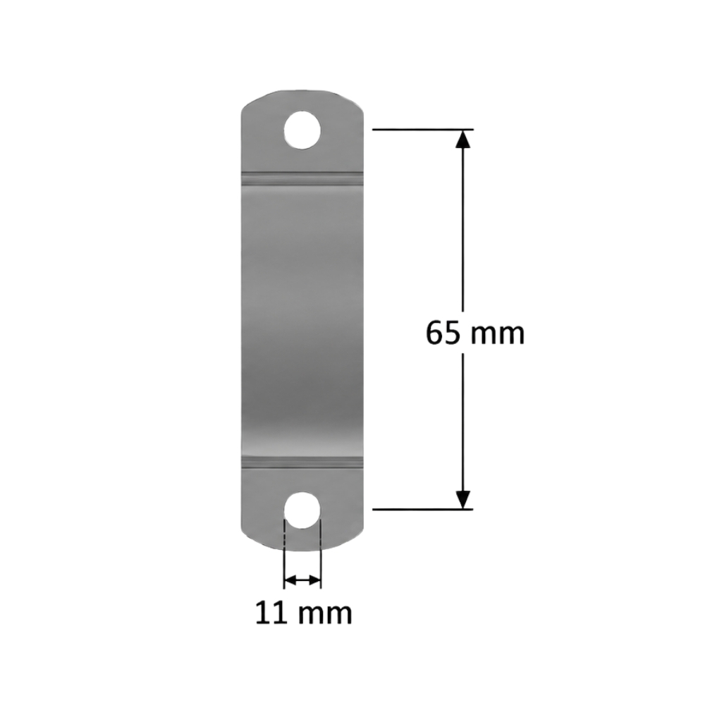 ABRACADEIRA U SIMPLES OMEGA 1.1/4 POLEGADA - FIXAGOLD