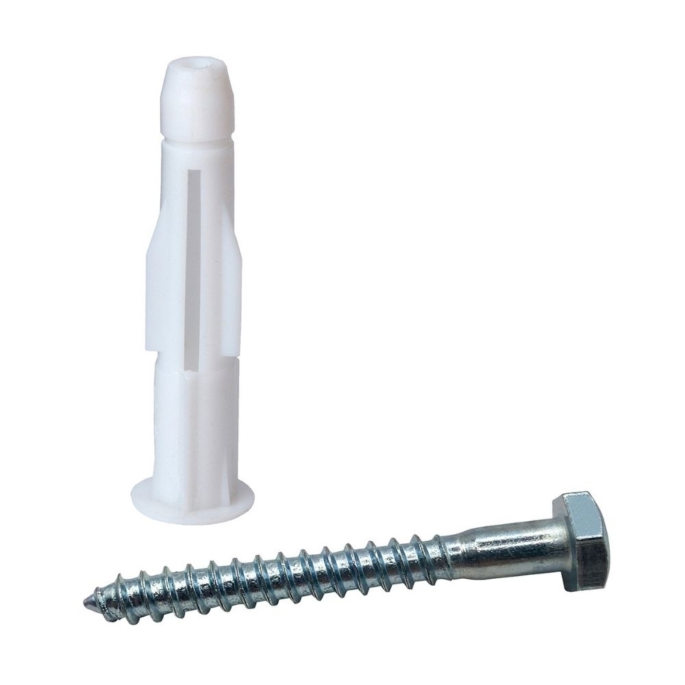 PARAFUSO SEXTAVADO SOBERBA 3/16X60 COM BUCHA S8 MULTIUSO COM 50 PECAS - SFORPLAST