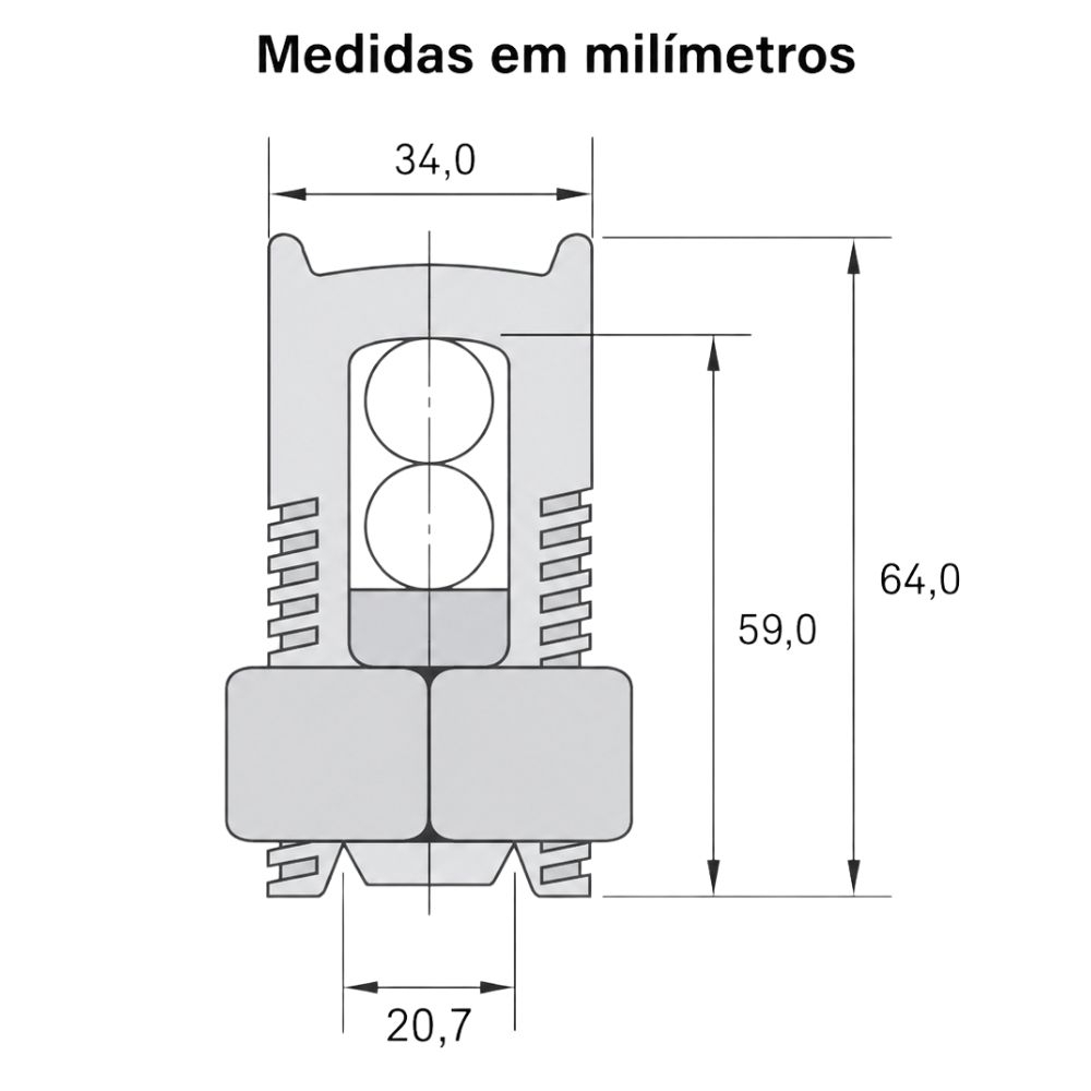 CONECTOR SPLITBOLT 240MM - INTELLI