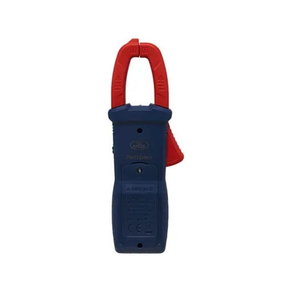 ALICATE AMPERIMETRO DIGITAL 600A AC/DC CAT III 600V - STECK