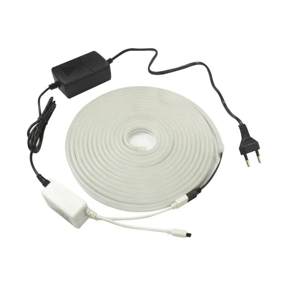 FITA LED NEON 10W/METRO 12V RGB IP65 COM 5 METROS - GAYA
