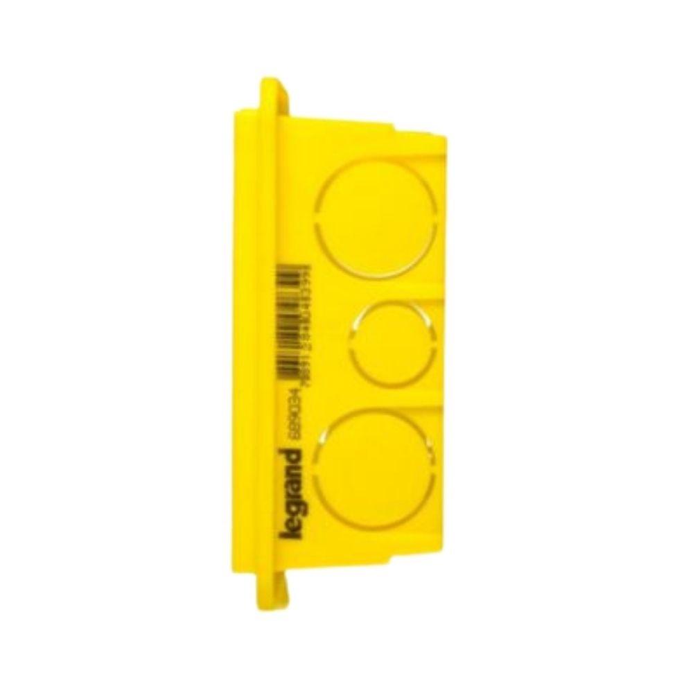 CAIXA EMBUTIR 4X2 PVC AMARELA - PIAL LEGRAND
