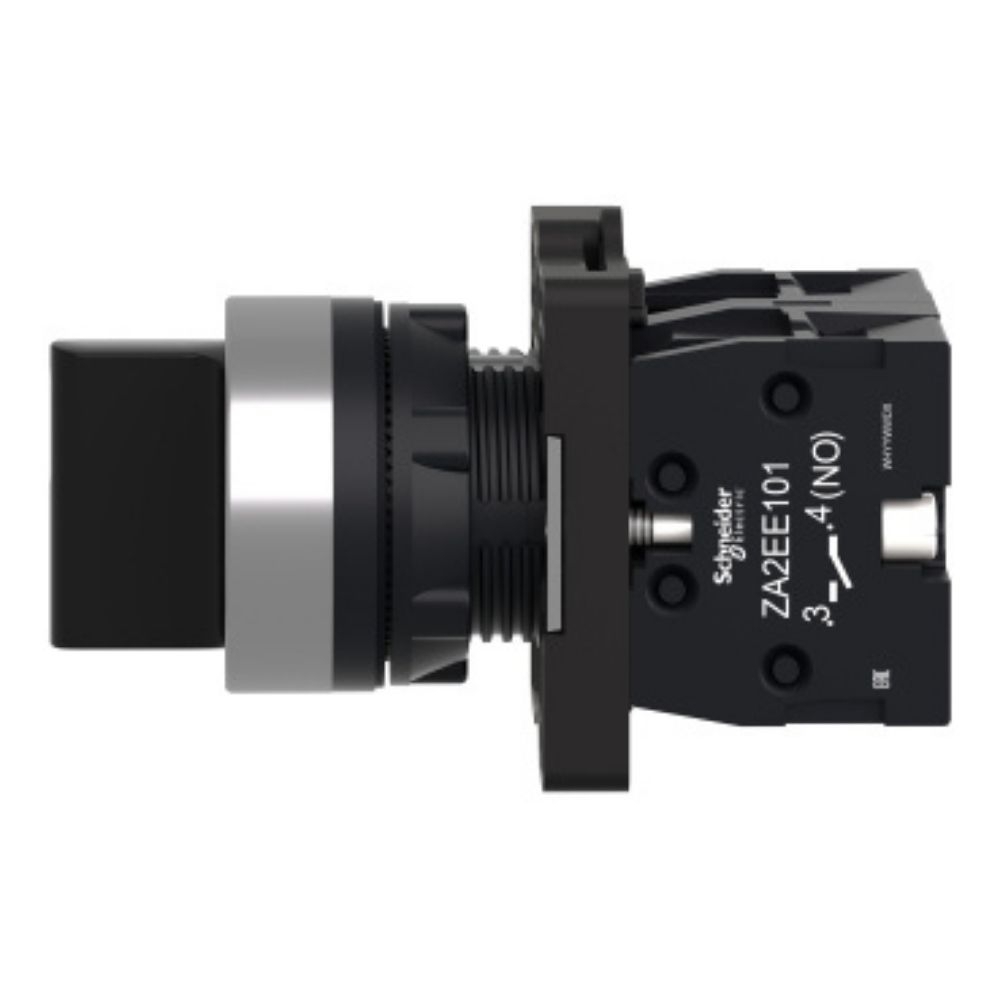 COMUTADOR COM MANOPLA CURTA 22MM 3 POSICOES RET CENT - SCHNEIDER