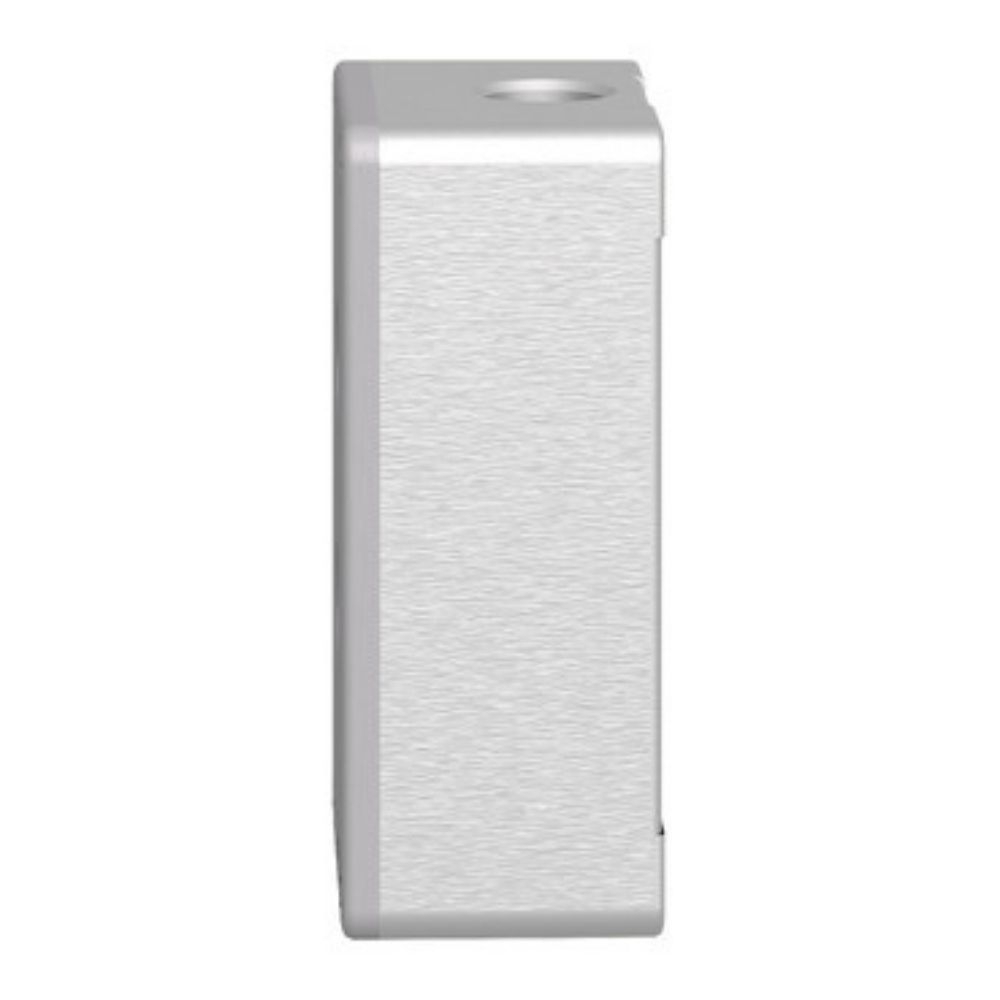 BOTOEIRA METAL 2 FUROS IP66 PARA XB4/6 CINZA - SCHNEIDER