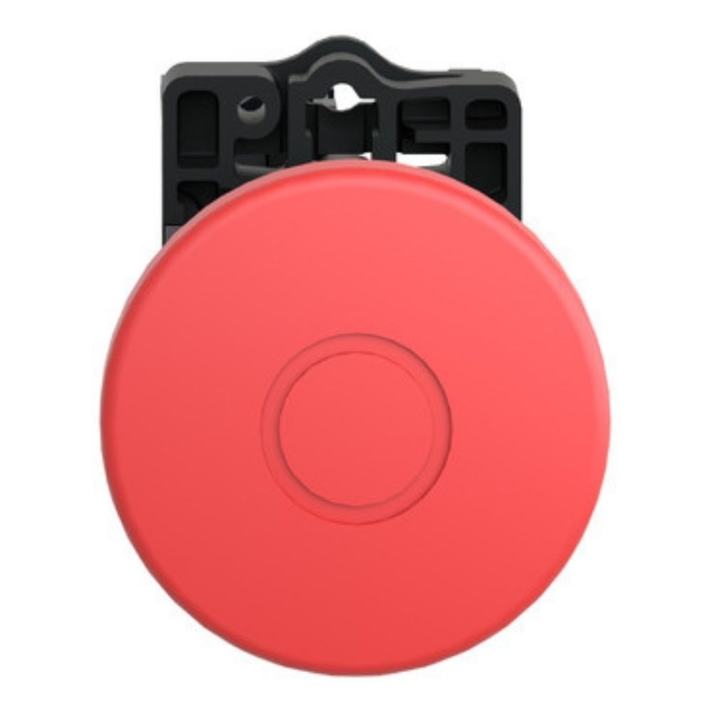BOTAO PLASTICO EMERGENCIA EMPURRA/PUXA 1NF 40MM VERMELHO - SCHNEIDER