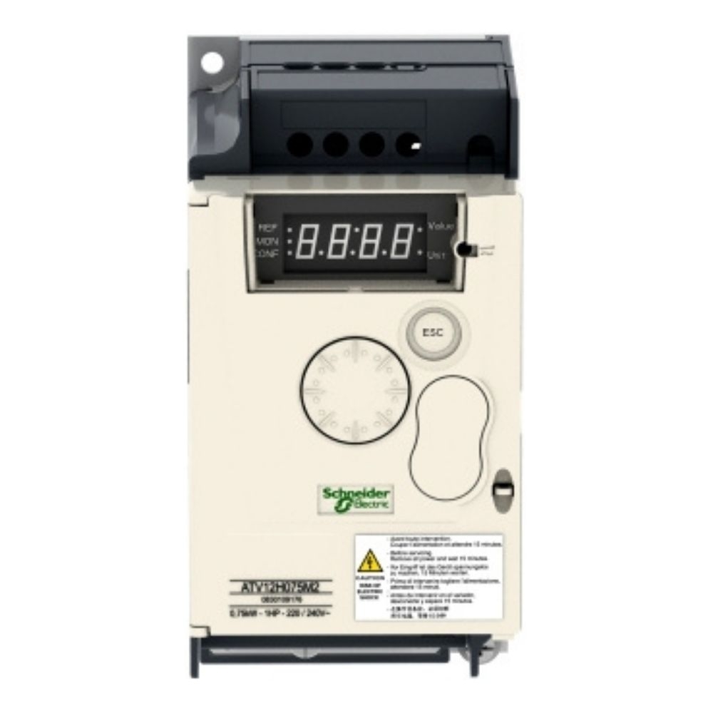 INVERSOR DE FREQUENCIA TRIFASICO 0,75KW 1CV 220V - SCHNEIDER