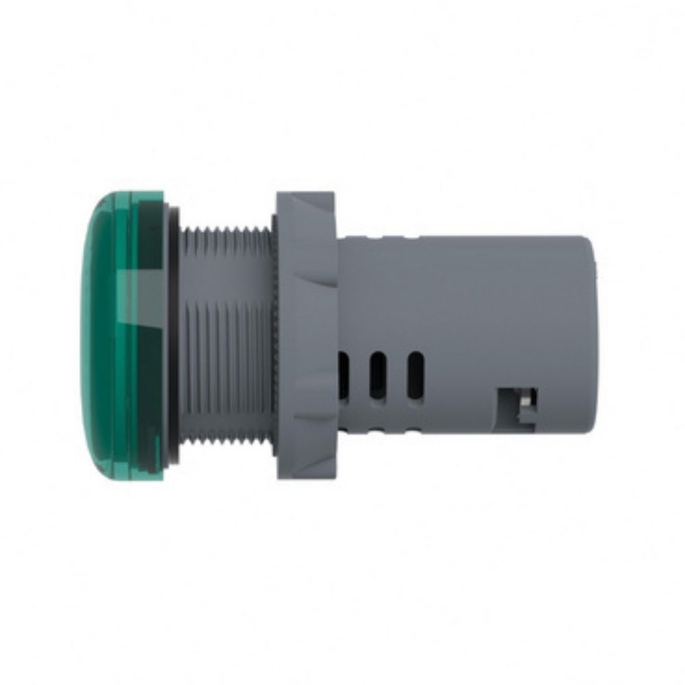 SINALIZADOR PLASTICO VERDE 22MM MONOBLOCO 220V - SCHNEIDER