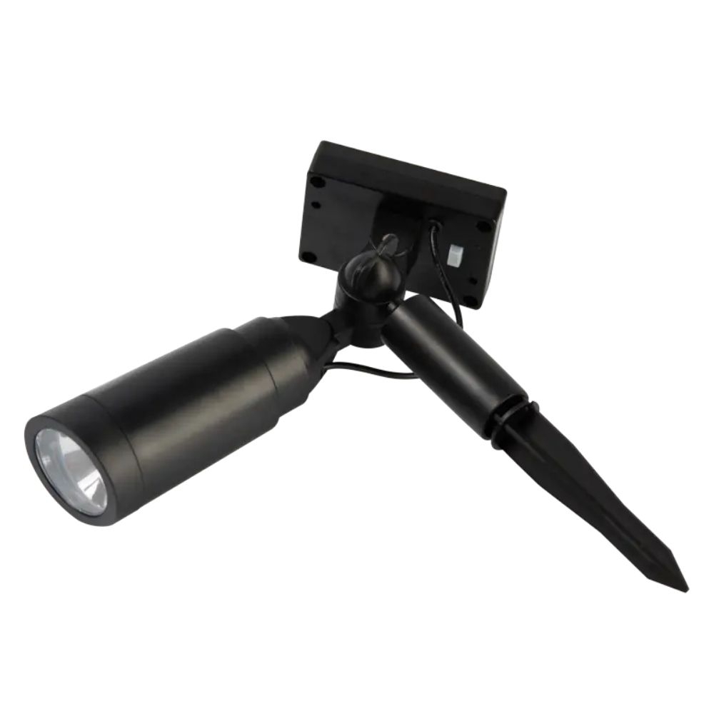 ESPETO LED SOLAR 2W LUZ AMARELA 3000K IP44 - GAYA