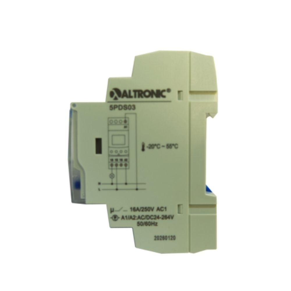 PROGRAMADOR HORARIO 50P BIVOLT 16A 250VCA - ALTRONIC