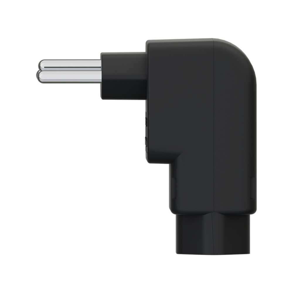 PROTETOR DE SURTO 2P+T 20A CL 3 PRETO PARA GELADEIRA - QUALITRONIX