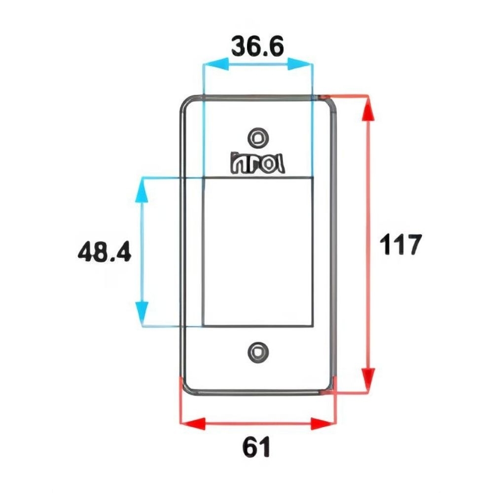 TAMPA PARA CONDULETE PVC 3 PRETO - INPOL
