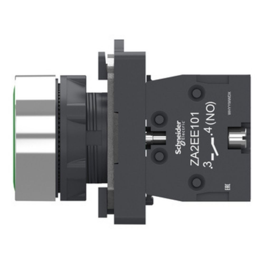 BOTAO PLASTICO FACEADO/IMPULSO 1NF 22MM VERDE - SCHNEIDER