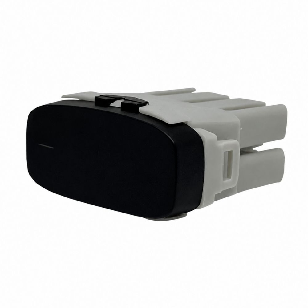 MODULO INTERRUPTOR SIMPLES 10A 250V PRETO GRACIA/MAXX - ALUMBRA