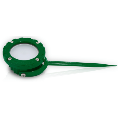 ESPETO LED 12W BIVOLT LUZ VERDE 1500LM 90 GRAUS ALUMINIO VERDE IP65 - ILUCTRON