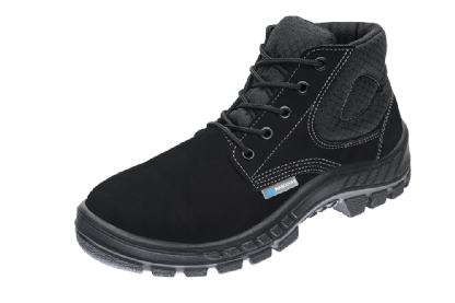 BOTINA SEGURANCA NOBUCK PRETO TAMANHO 43 - MARLUVAS