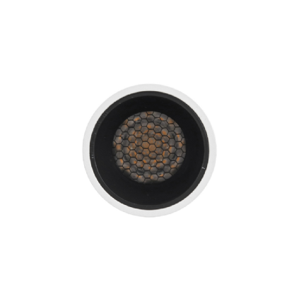 SPOT LED TUTTI SOBREPOR 7W BIVOLT LUZ AMARELA 2700K 850LM 15/25G BRANCO E PRETO - GAYA
