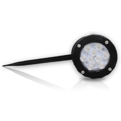 ESPETO LED 8W BIVOLT LUZ VERDE 1000LM 45 GRAUS PLASTICO PRETO IP65 - ILCUTRON