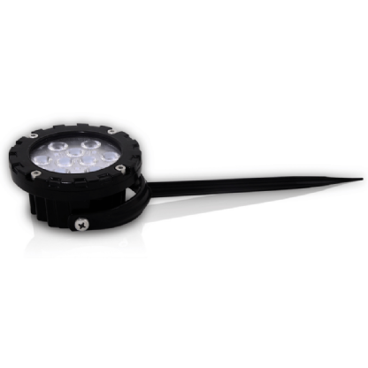 ESPETO LED 8W BIVOLT LUZ VERDE 1000LM 45 GRAUS PLASTICO PRETO IP65 - ILCUTRON