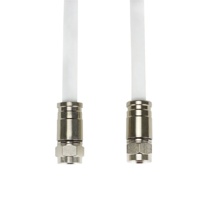 CABO COAXIAL RF06 COM CONECTOR RG06 1,2 METROS - DUAL COMP